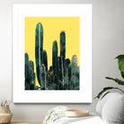 Cactus by Ümmühan Türk on GIANT ART - green digital painting