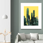 Cactus by Ümmühan Türk on GIANT ART - green digital painting