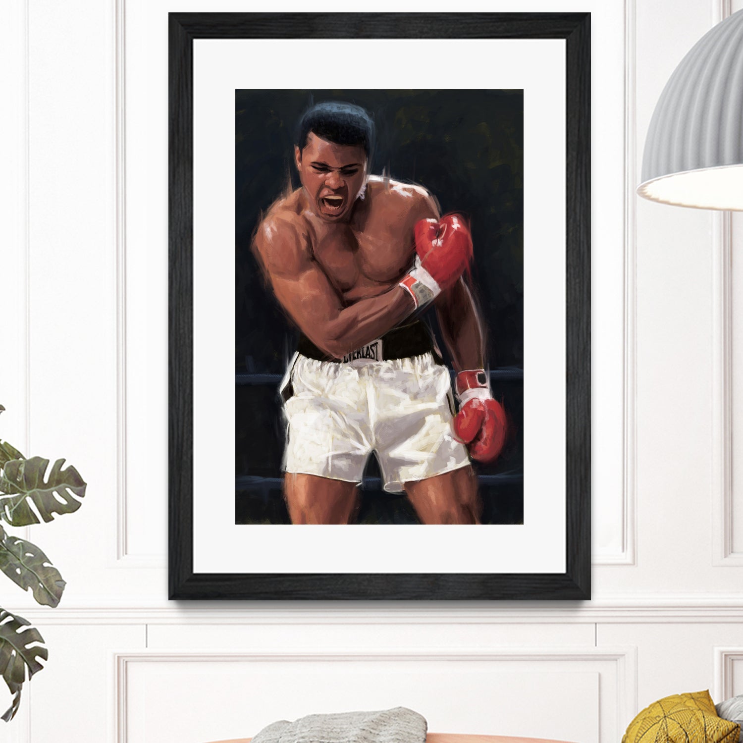 The Greatest Boxer by Ahmad Kadi on GIANT ART - black digital painting