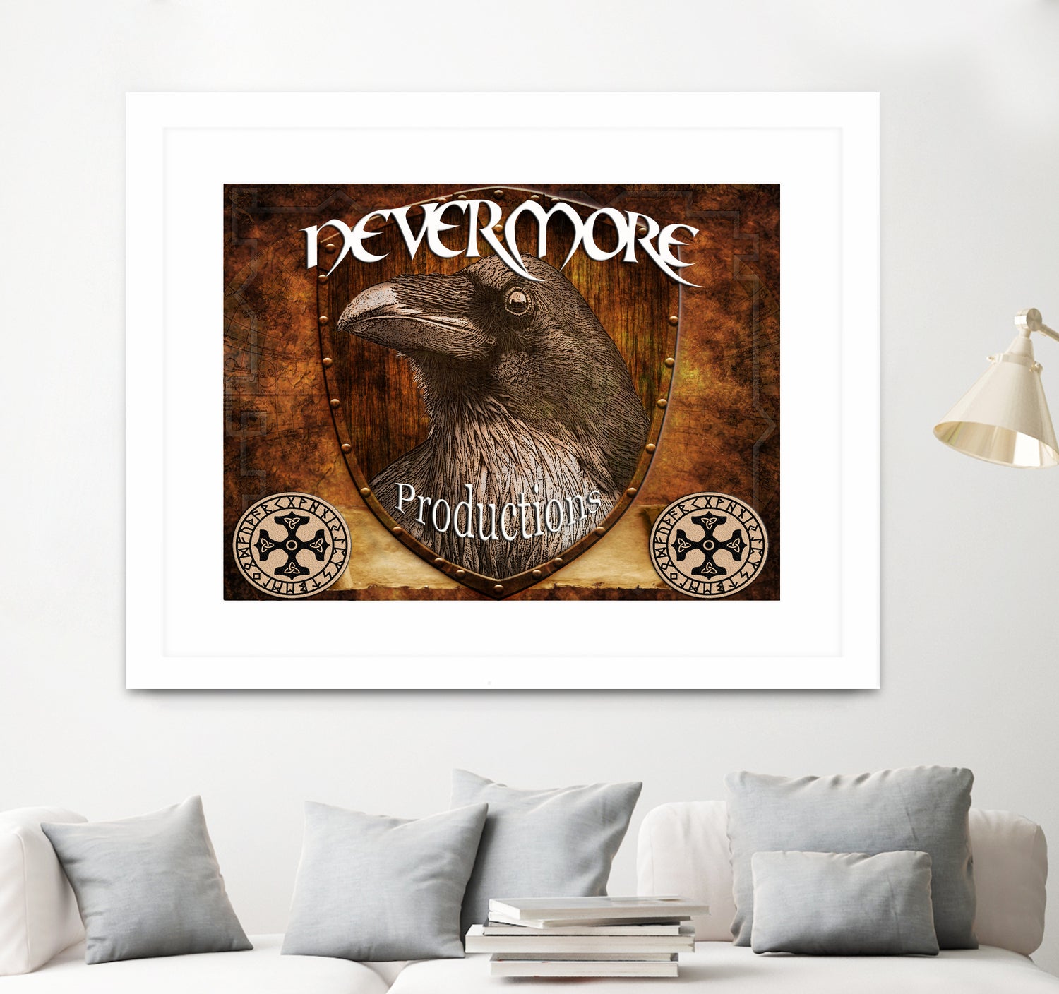 Nevermore_Designs Logo by Gregory Boone on GIANT ART - white digital painting