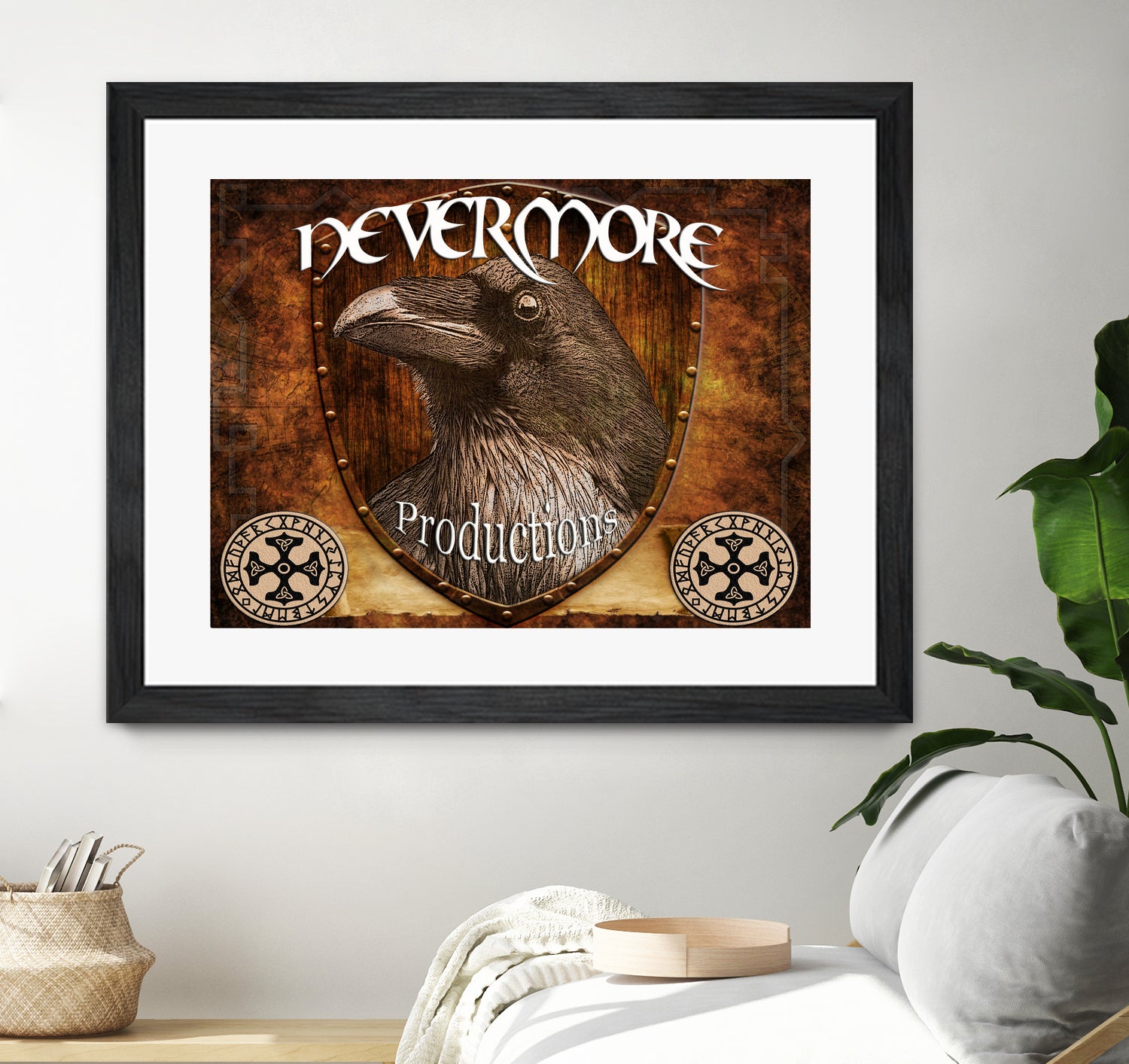 Nevermore_Designs Logo by Gregory Boone on GIANT ART - white digital painting