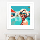 SWIMMING POOL by Sauter Claudia on GIANT ART - blue digital painting