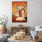 funky fungus by Julia Lillard on GIANT ART - orange photo manipulation