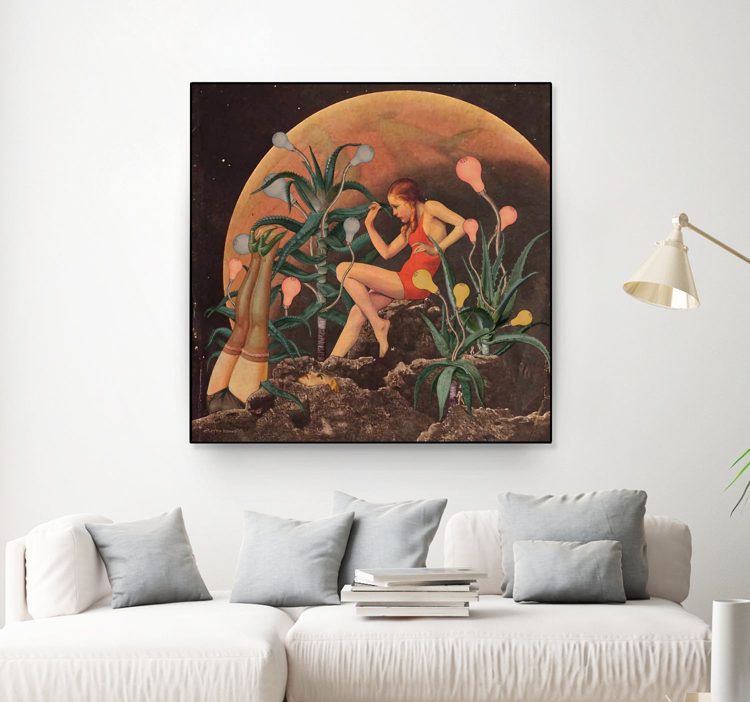 how does your garden grow by Julia Lillard on GIANT ART - orange photo manipulation