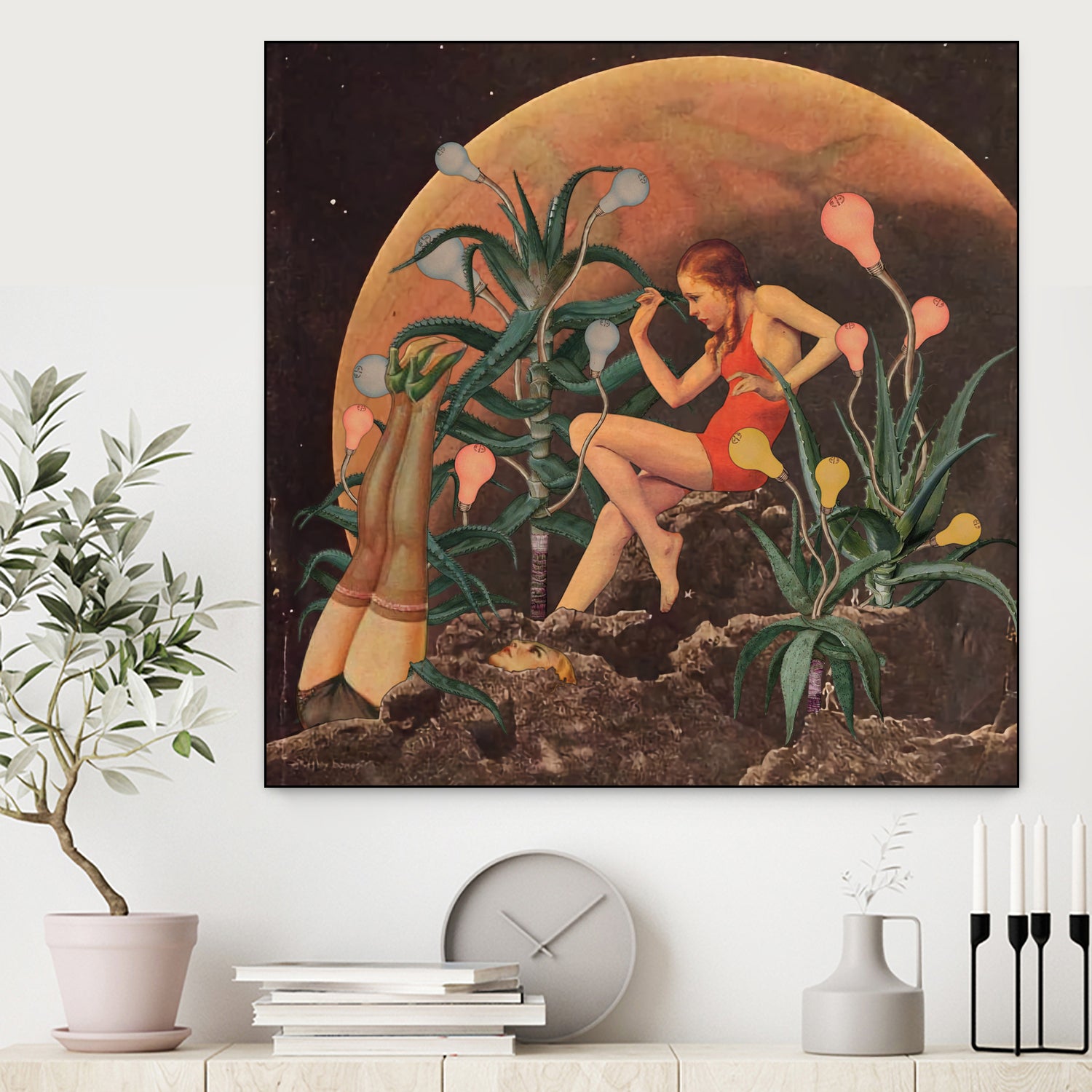 how does your garden grow by Julia Lillard on GIANT ART - orange photo manipulation