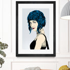 Ramona Flowers by Paola Morpheus on GIANT ART - blue digital painting