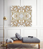 Art Deco 1 by Elisabeth Fredriksson on GIANT ART - white mixed media