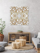 Art Deco 1 by Elisabeth Fredriksson on GIANT ART - white mixed media