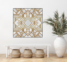 Art Deco 1 by Elisabeth Fredriksson on GIANT ART - white mixed media