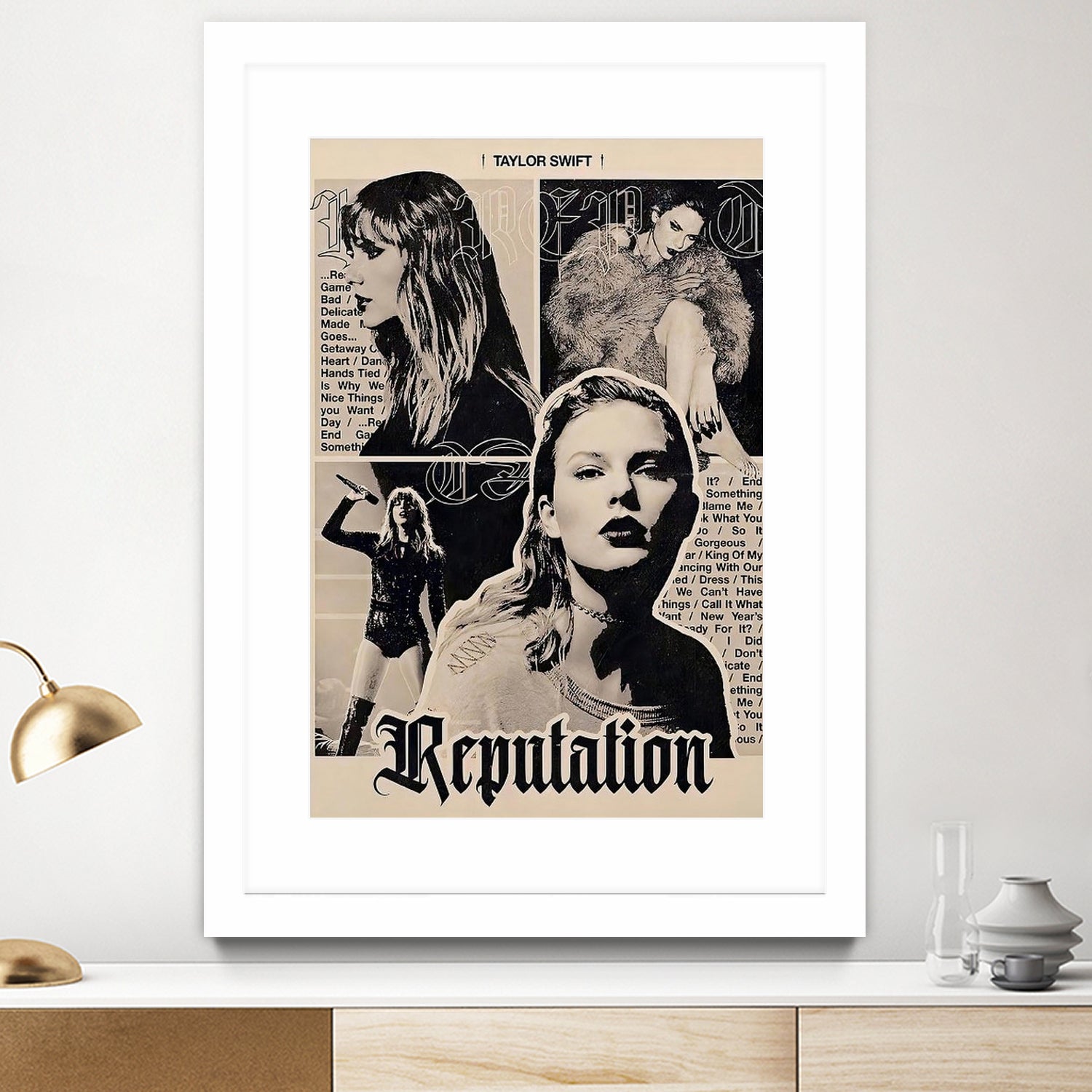 Vintage Taylor Swift by cierra kuhlman on GIANT ART - white vector illustration