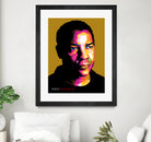 Denzel Washington by Sherlock Wijaya on GIANT ART - white photo illustration