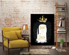 Don't Be A Dick by Michael Buxton on GIANT ART - black digital painting