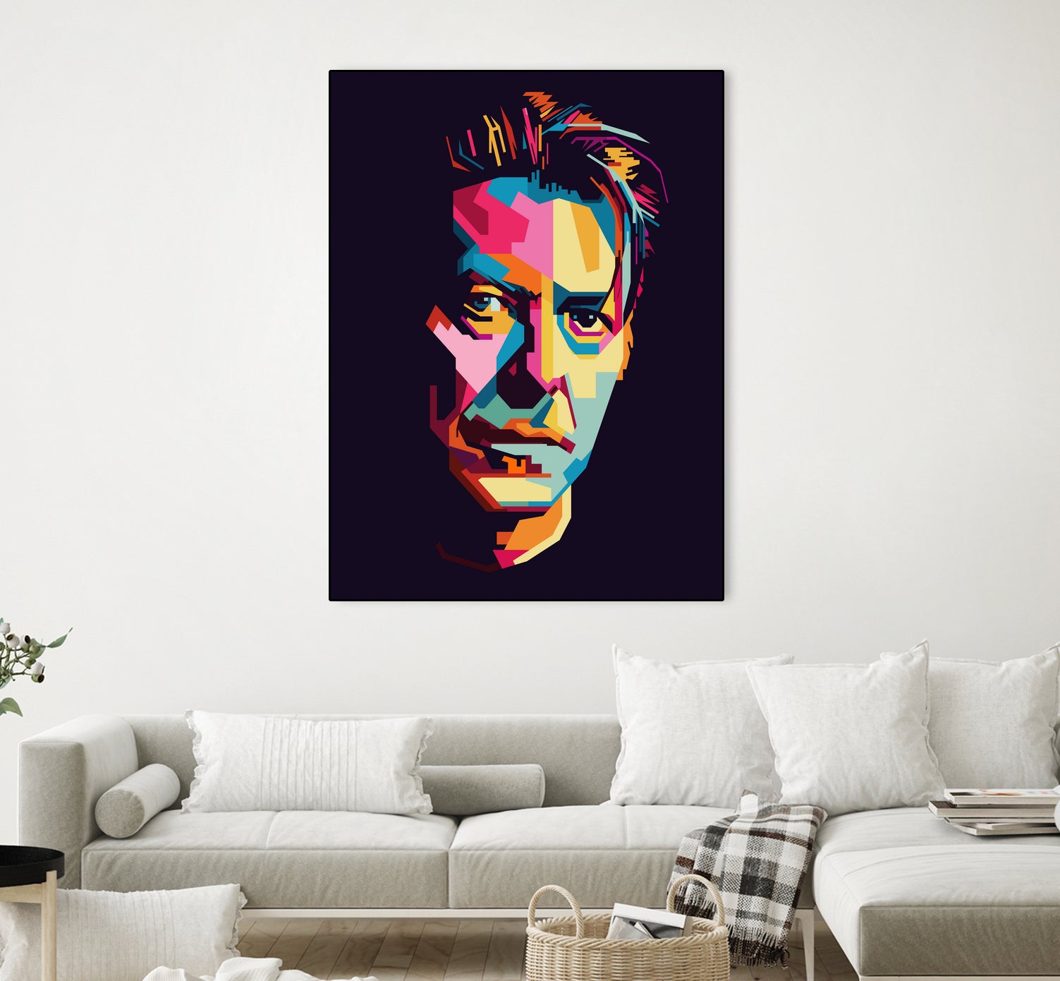 DAVID BOWIE Pop Art WPAP by Karinne Pyrena on GIANT ART - black digital drawing