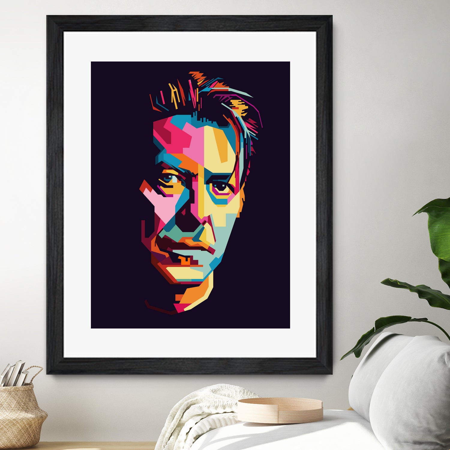 DAVID BOWIE Pop Art WPAP by Karinne Pyrena on GIANT ART - black digital drawing