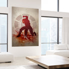 I Am Iron Man' by Anthony Genuardi on GIANT ART - red digital painting