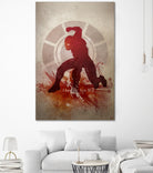 I Am Iron Man' by Anthony Genuardi on GIANT ART - red digital painting