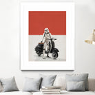 VESPA TROOOPER by Vin Zzep on GIANT ART - white digital painting