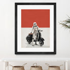 VESPA TROOOPER by Vin Zzep on GIANT ART - white digital painting