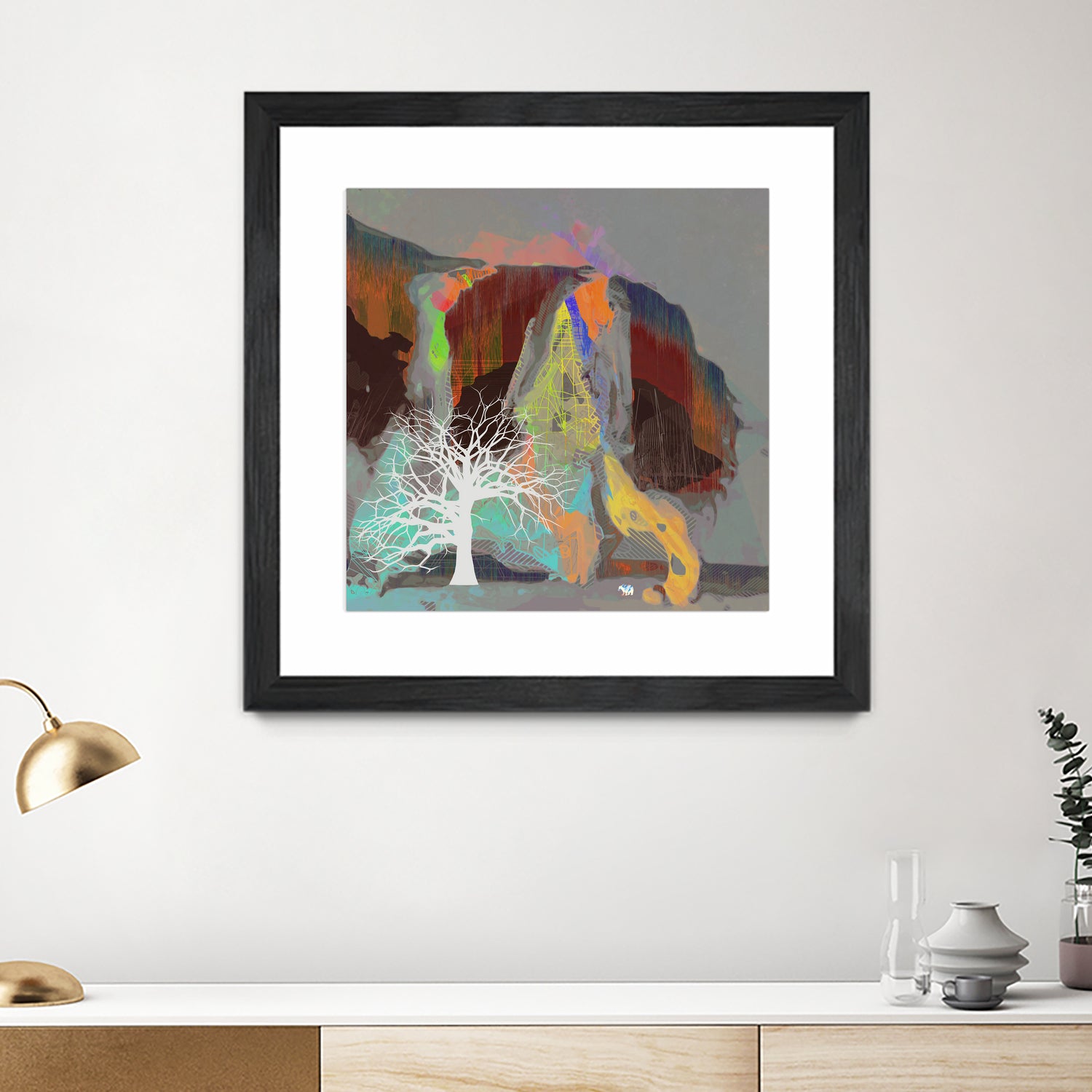 Celestial Creatures by Jamison Gish on GIANT ART - gray digital painting