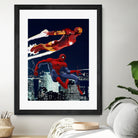 Marvel: Spider-Man and Iron Man by Dan Avenell on GIANT ART - black digital drawing