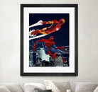 Marvel: Spider-Man and Iron Man by Dan Avenell on GIANT ART - black digital drawing