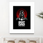 Best Dad in the Galaxy by Vincent Trinidad on GIANT ART - black digital painting