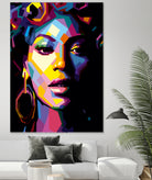 Beyonce xo by TM store 1 on GIANT ART - blue digital painting