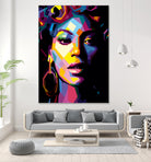 Beyonce xo by TM store 1 on GIANT ART - blue digital painting