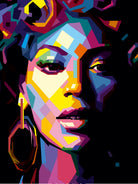 Beyonce xo by TM store 1 on GIANT ART - blue digital painting