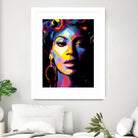 Beyonce xo by TM store 1 on GIANT ART - blue digital painting