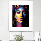 Beyonce xo by TM store 1 on GIANT ART - blue digital painting