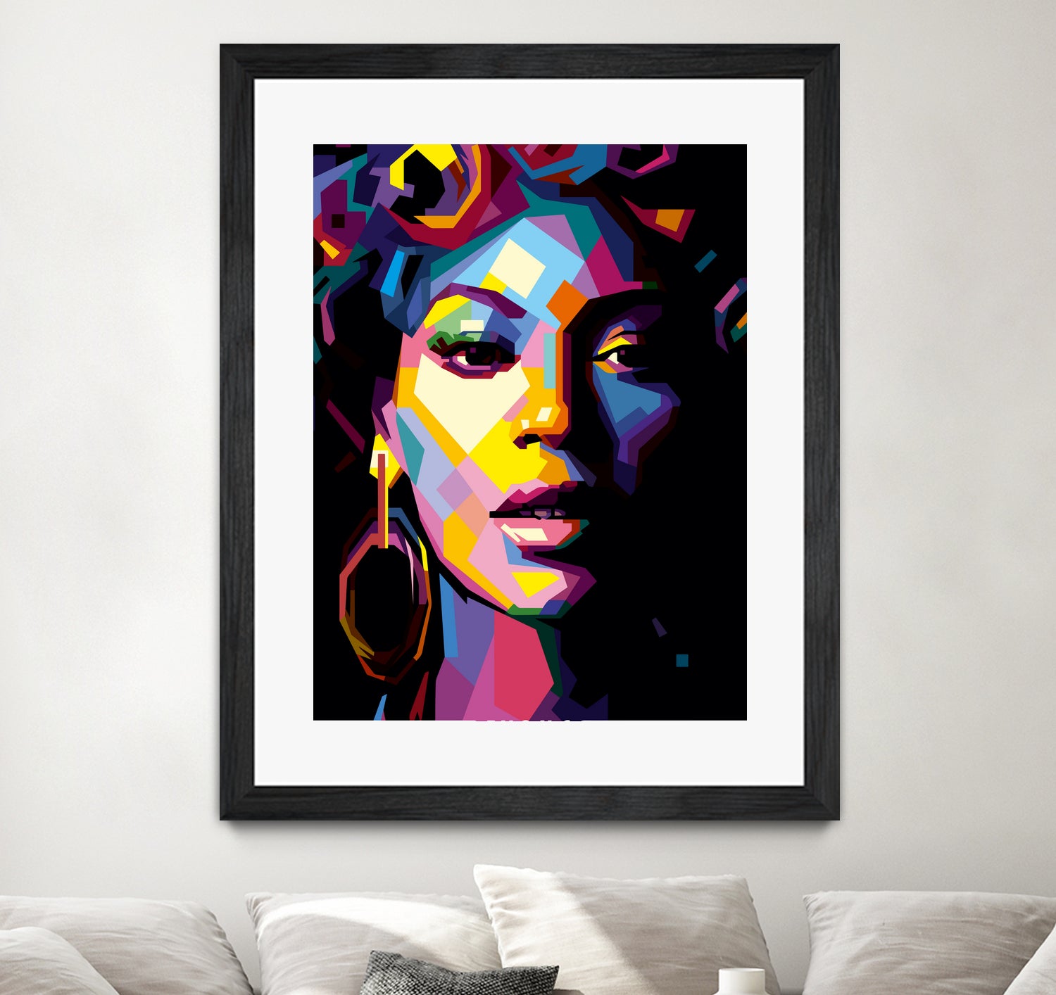 Beyonce xo by TM store 1 on GIANT ART - blue digital painting