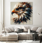 Powerful Eagle by Isabel Cerdá Muñoz on GIANT ART - brown digital painting