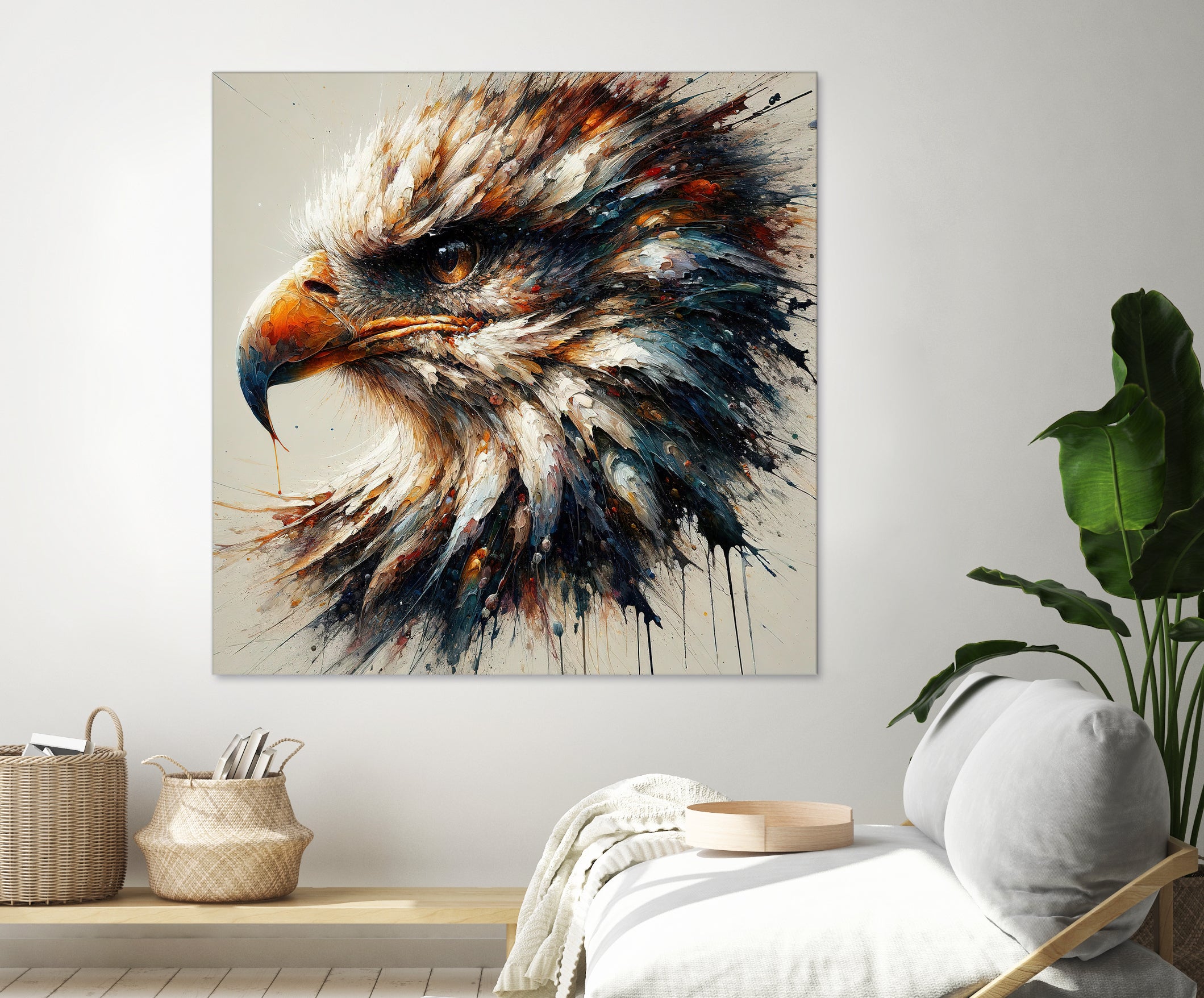 Powerful Eagle by Isabel Cerdá Muñoz on GIANT ART - brown digital painting