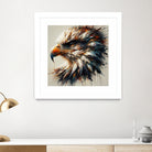 Powerful Eagle by Isabel Cerdá Muñoz on GIANT ART - brown digital painting