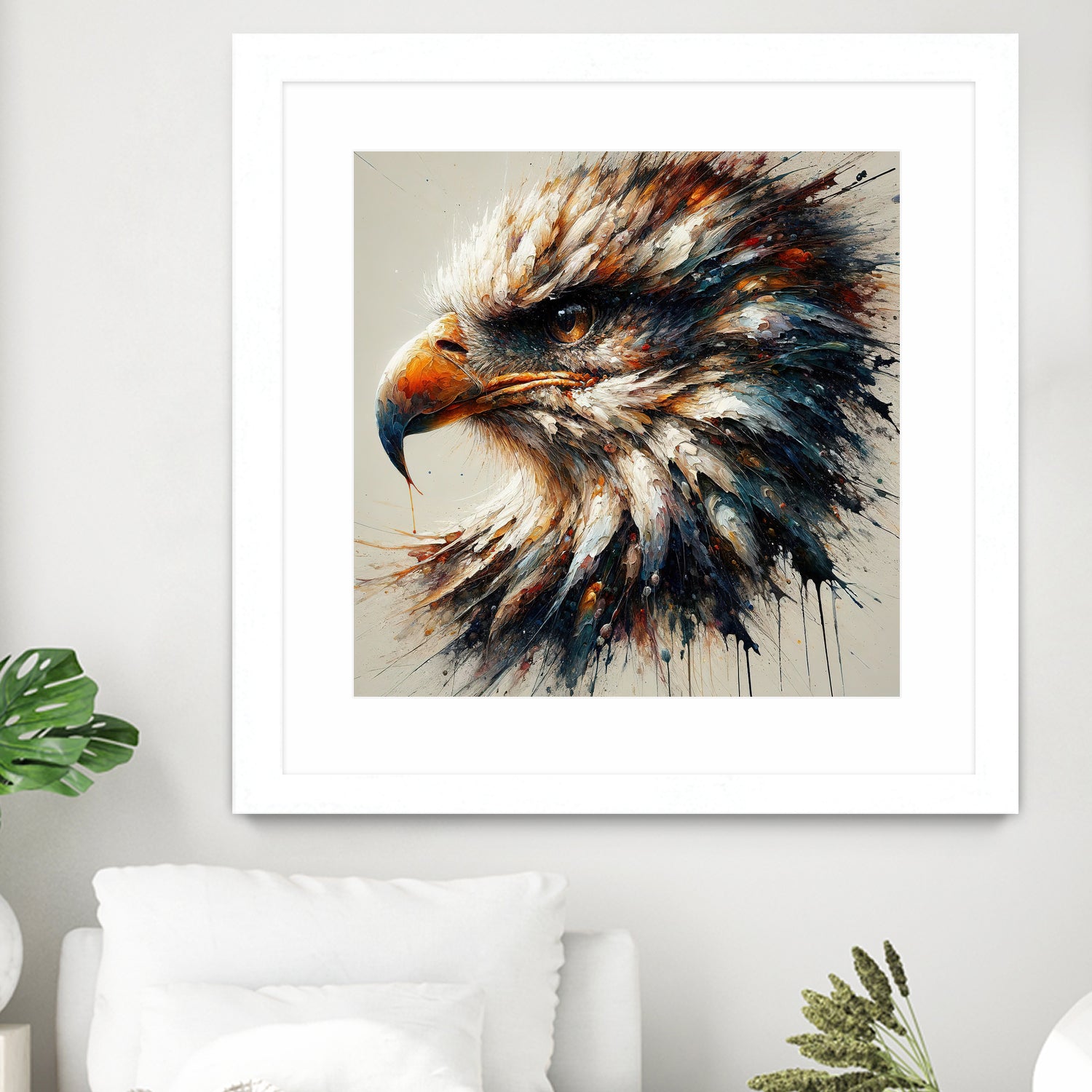 Powerful Eagle by Isabel Cerdá Muñoz on GIANT ART - brown digital painting