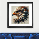 Powerful Eagle by Isabel Cerdá Muñoz on GIANT ART - brown digital painting