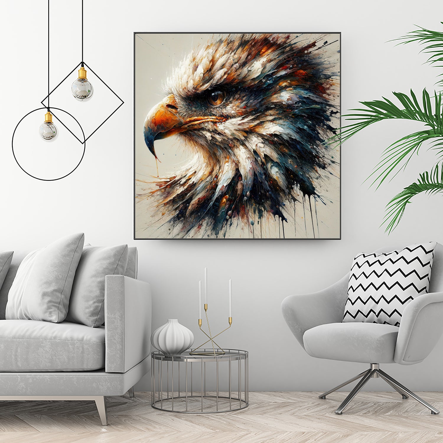 Powerful Eagle by Isabel Cerdá Muñoz on GIANT ART - brown digital painting