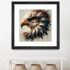 Powerful Eagle by Isabel Cerdá Muñoz on GIANT ART - brown digital painting