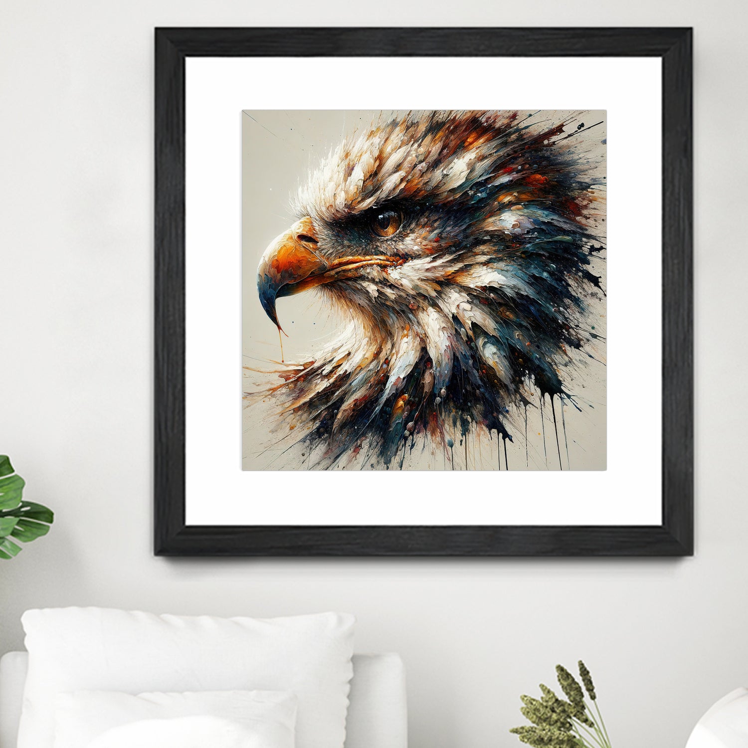 Powerful Eagle by Isabel Cerdá Muñoz on GIANT ART - brown digital painting