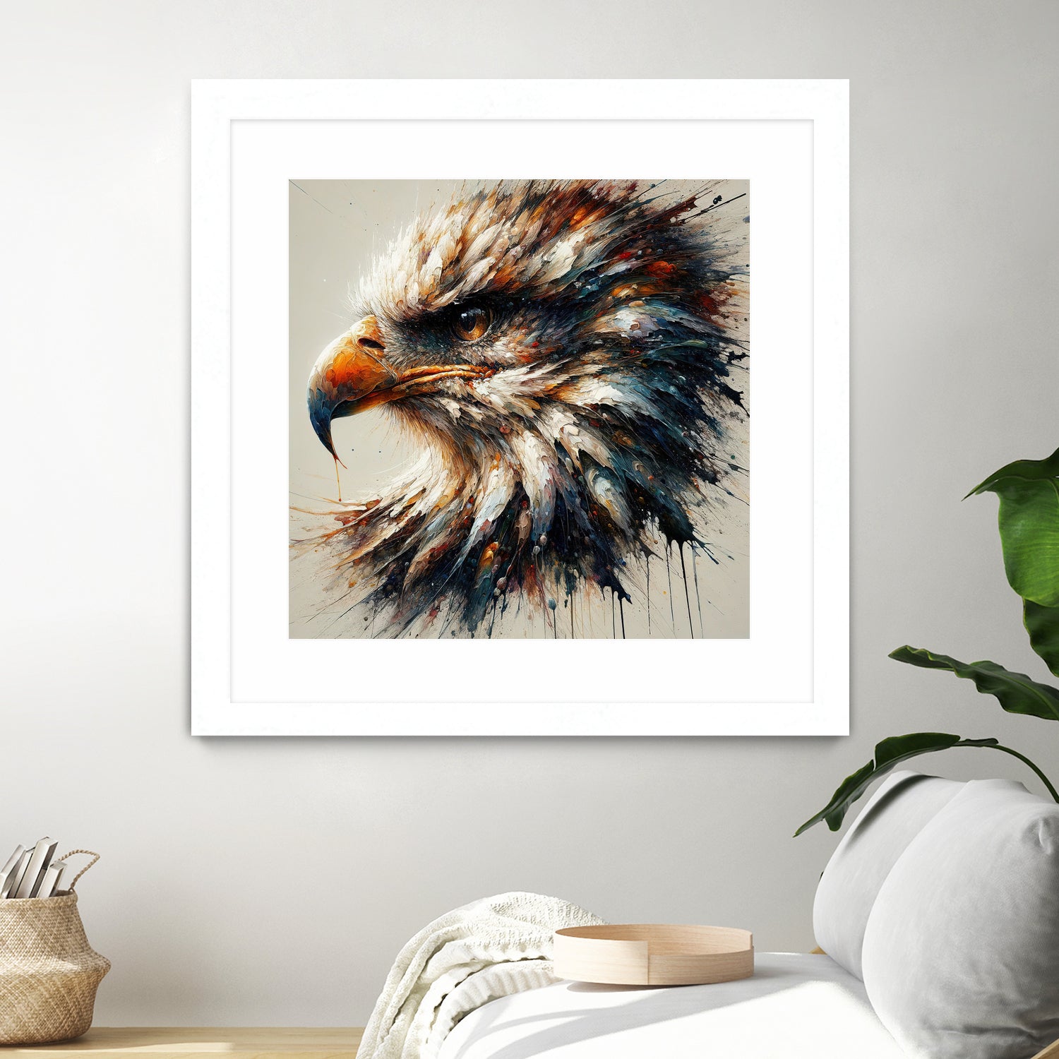 Powerful Eagle by Isabel Cerdá Muñoz on GIANT ART - brown digital painting