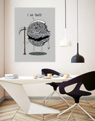 I am Death by Vincent Trinidad on GIANT ART - gray digital painting