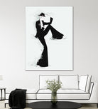 Tuxedo by Jennifer Griffey on GIANT ART - black digital painting