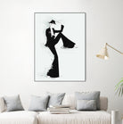 Tuxedo by Jennifer Griffey on GIANT ART - black digital painting