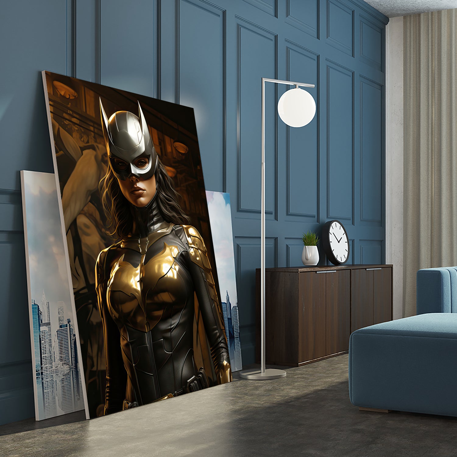 Golden Vigilante by Fan Art on GIANT ART - brown 3d art