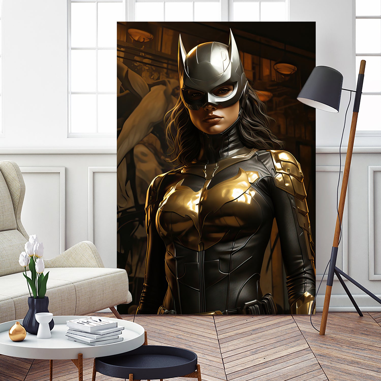 Golden Vigilante by Fan Art on GIANT ART - brown 3d art