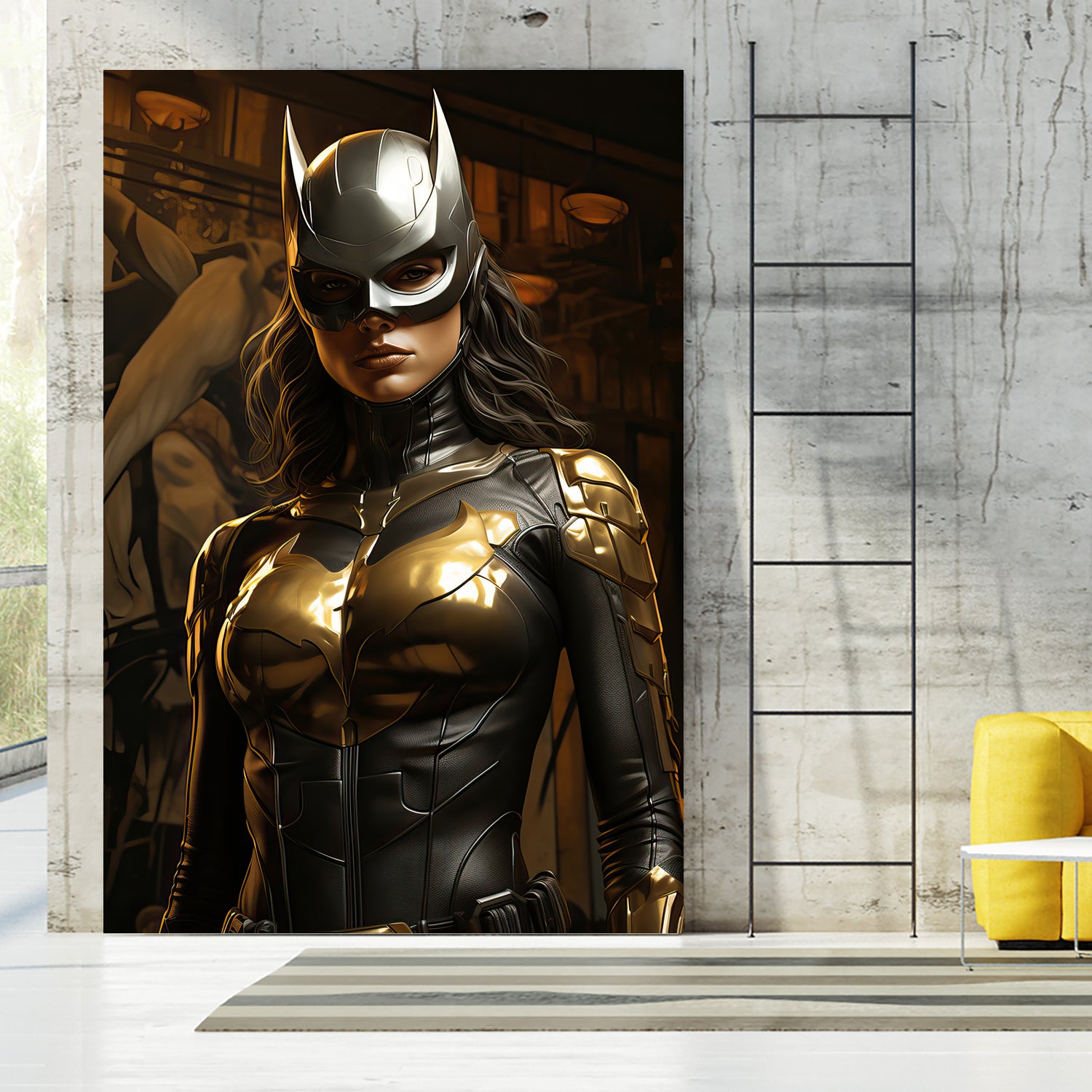 Golden Vigilante by Fan Art on GIANT ART - brown 3d art