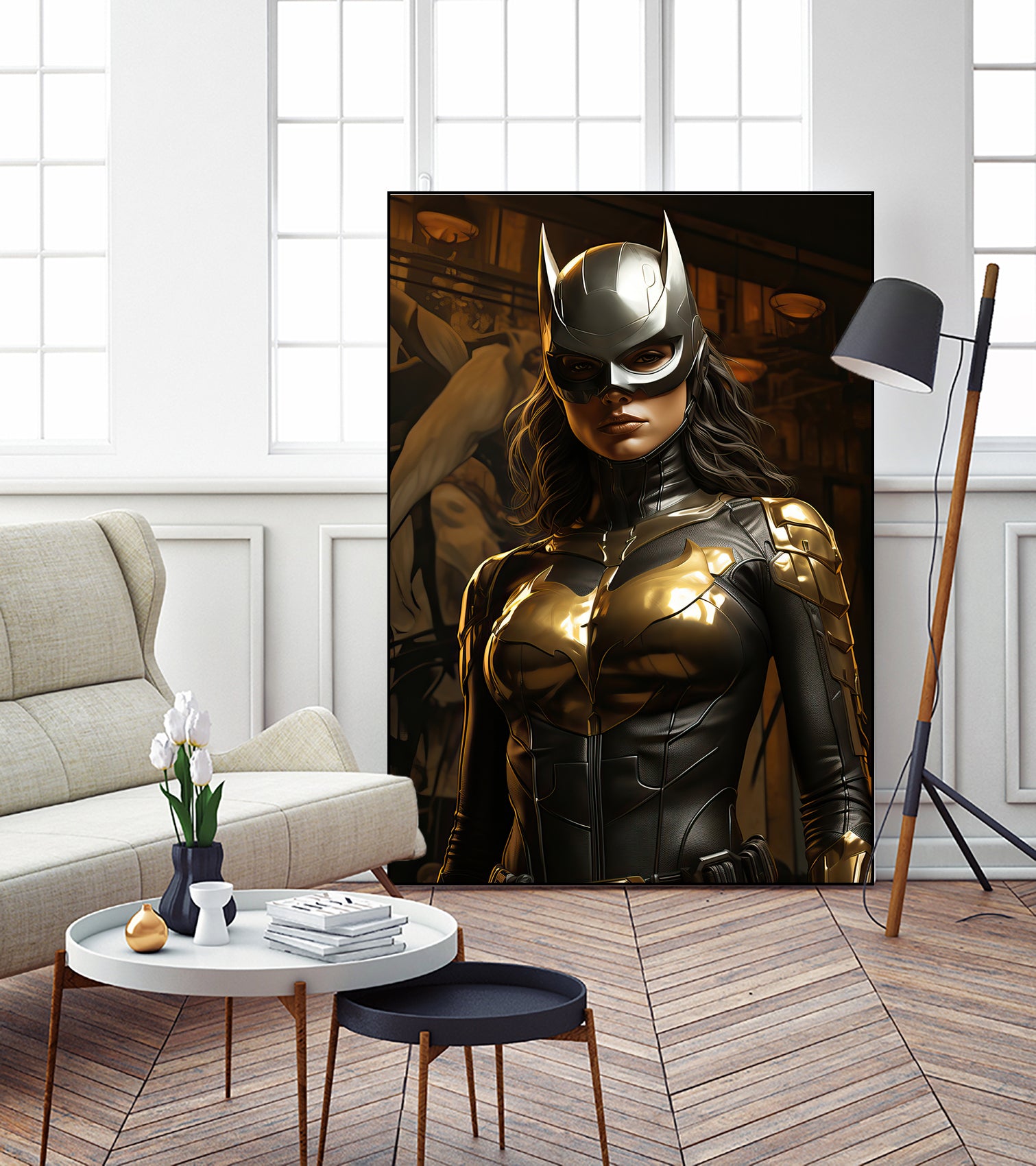 Golden Vigilante by Fan Art on GIANT ART - brown 3d art