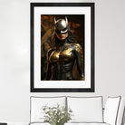 Golden Vigilante by Fan Art on GIANT ART - brown 3d art