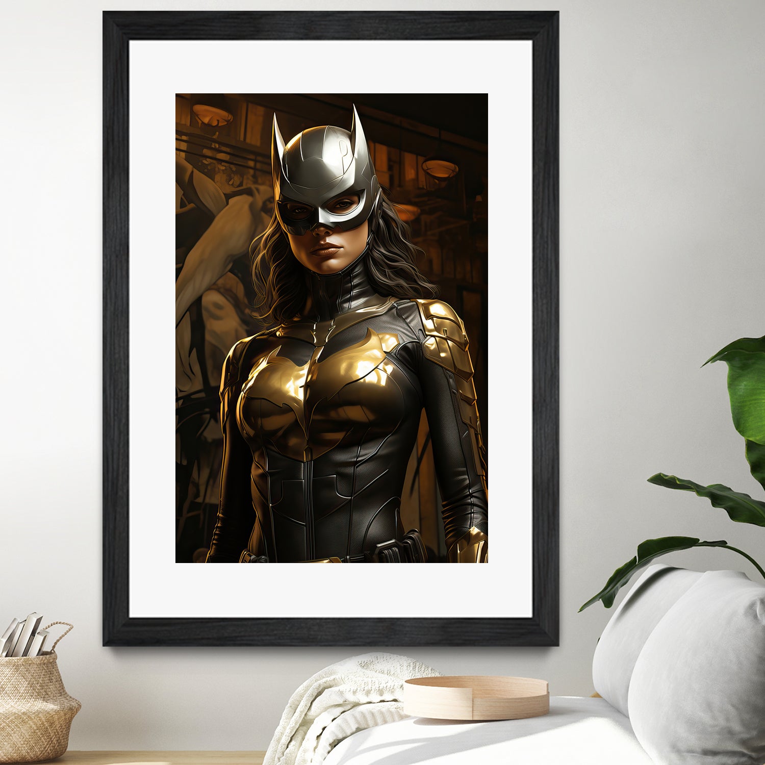 Golden Vigilante by Fan Art on GIANT ART - brown 3d art